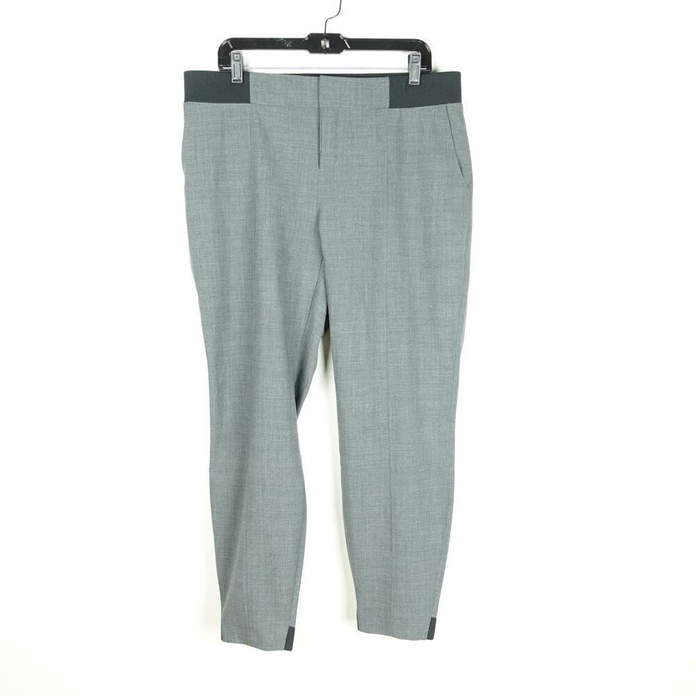 Athleta Jogger Pants SZ 16 Wool Blend Athleisure Business Casual Office Career